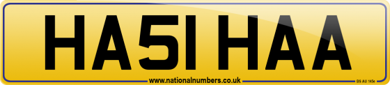 HA51 HAA