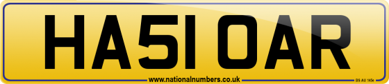 HA51 OAR