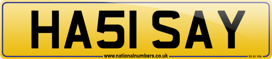 HA51 SAY