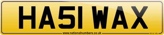 HA51 WAX