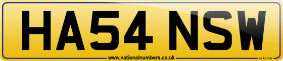 HA54 NSW