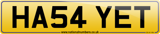 HA54 YET
