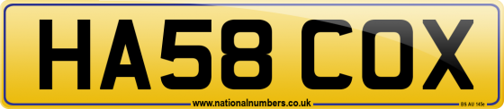 HA58 COX