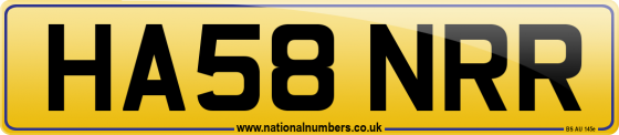 HA58 NRR