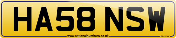 HA58 NSW