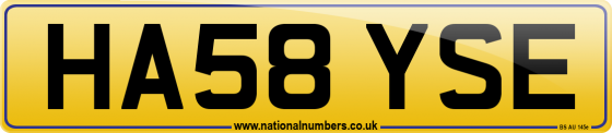 HA58 YSE