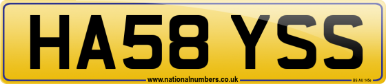 HA58 YSS