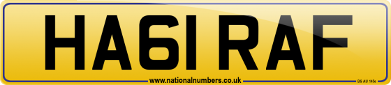 HA61 RAF
