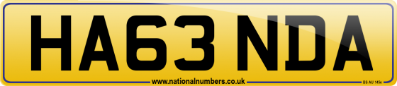 HA63 NDA