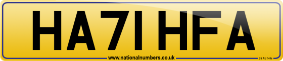 HA71 HFA