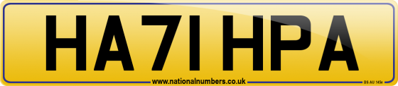 HA71 HPA