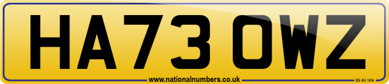 HA73 OWZ