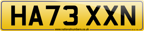 HA73 XXN