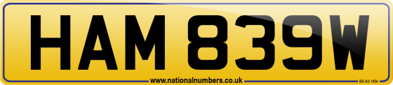 HAM 839W