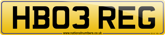 HB03 REG