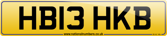 HB13 HKB