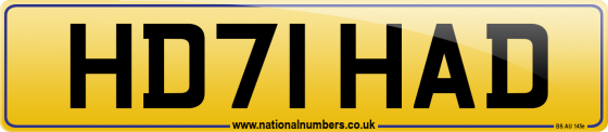 HD71 HAD