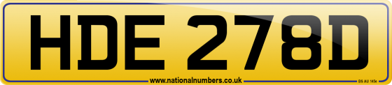 HDE 278D