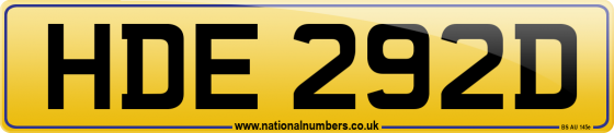 HDE 292D