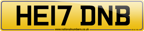 HE17 DNB