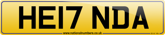 HE17 NDA