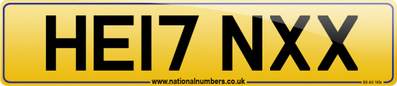 HE17 NXX
