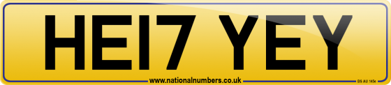 HE17 YEY