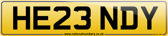 HE23 NDY
