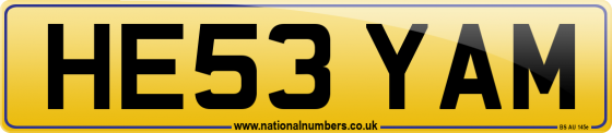 HE53 YAM