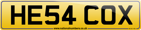 HE54 COX