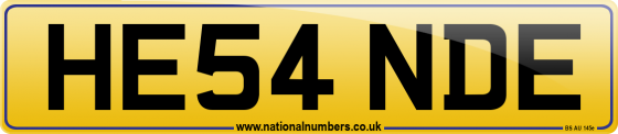 HE54 NDE