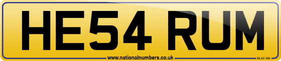 HE54 RUM