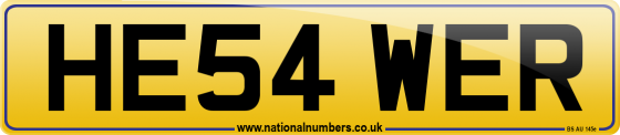 HE54 WER