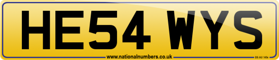 HE54 WYS