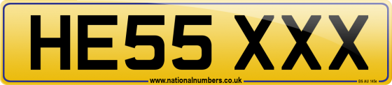 HE55 XXX
