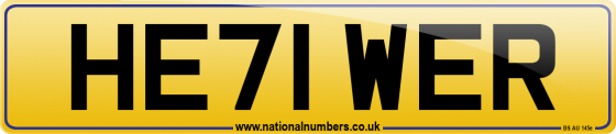 HE71 WER
