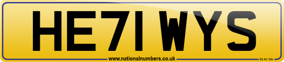 HE71 WYS