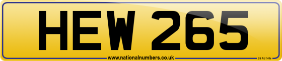 HEW 265