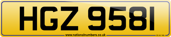 HGZ 9581