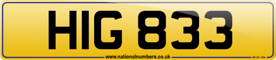 HIG 833