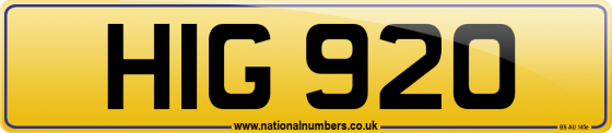 HIG 920