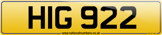 HIG 922