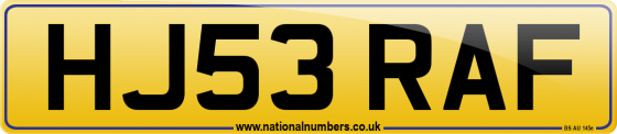 HJ53 RAF