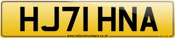 HJ71 HNA