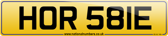 HOR 581E