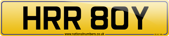 HRR 80Y