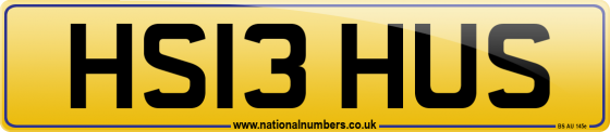 HS13 HUS