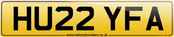 HU22 YFA