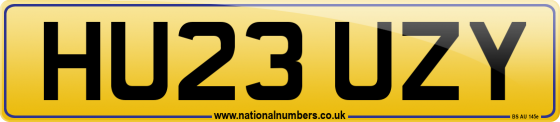 HU23 UZY