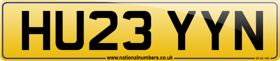HU23 YYN